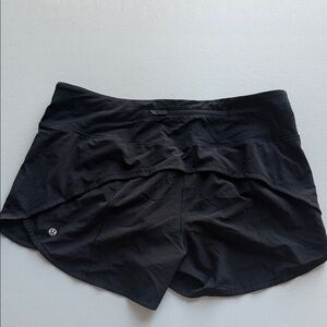 lululemon athletica Women's Athletic Black Shorts